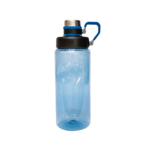 fizzy sport bottle with bpa free hydration in blue or grey design