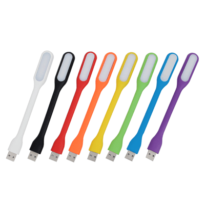 Giftsdepot Flexible USB Powered LED Lamp Colours GIH1014 Flexible USB Powered LED Lamp