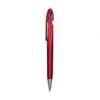 atlantis plastic ball pen i in red with black ink