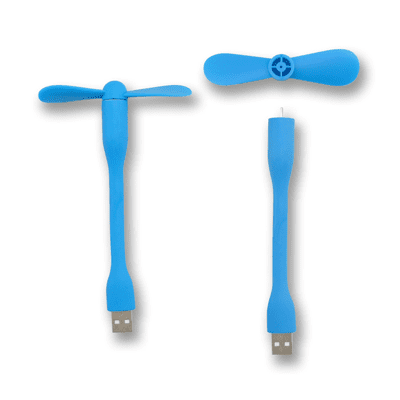 Portable Flexible USB Powered Fan Main Blue A02 GIH1015 Portable Flexible USB Powered Fan