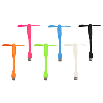 Portable Flexible USB Powered Fan View Colour A03 GIH1015 Portable Flexible USB Powered Fan