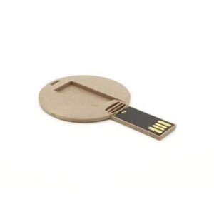 GFY1020 Mini Eco Round Shaped Card Flash Drive