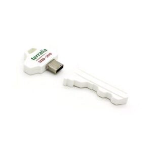GFY1056 Rubberised Key Shaped Flash Drive