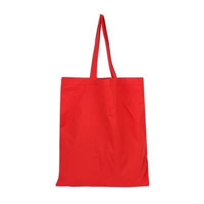 Coloured Canvas Bag Red GGP1020 Coloured Canvas Bag