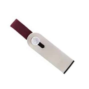 GFY1074 Leather Stripe Metal Flash Drive