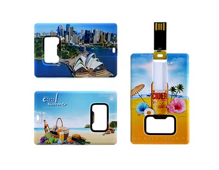 GFY1063 Card Bottle Opener USB Flash Drive