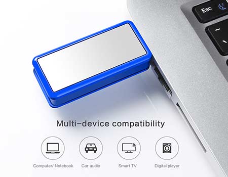 GFY1065 Classic Round Twist Swivel Flash Drive