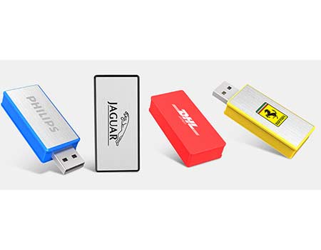 GFY1065 Classic Round Twist Swivel Flash Drive