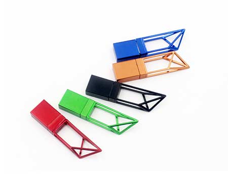 GFY1075 Metal Hollow Style Flash Drive