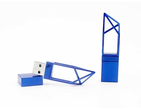 GFY1075 Metal Hollow Style Flash Drive