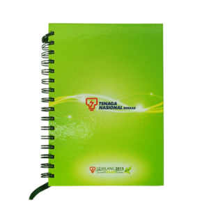 Hard Cover Chipboard Wire-O Notebook