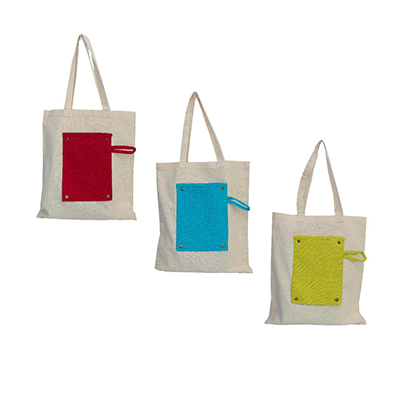 Giftsdepot-Foldable-Canvas-Bag-view-all-colours Giftsdepot - Foldable Canvas Bag, Unfold, Three Colors, Malaysia