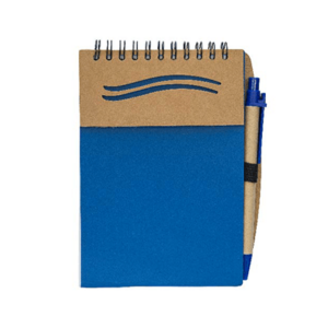 Giftsdepot Thorn Eco Notepad With Pen View Blue GMG1056 Thorn Eco Notepad with Pen