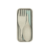 Giftsdepot - Foldable Eco Cutlery Set, wheat straw + PP, Green Color, Malaysia