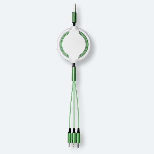 sg12-v8 GIH1203 Hurricane Retractable Charging Cable (3 in 1) - APF Testing