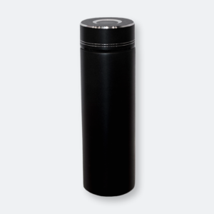 sproosh stainless steel flask in black
