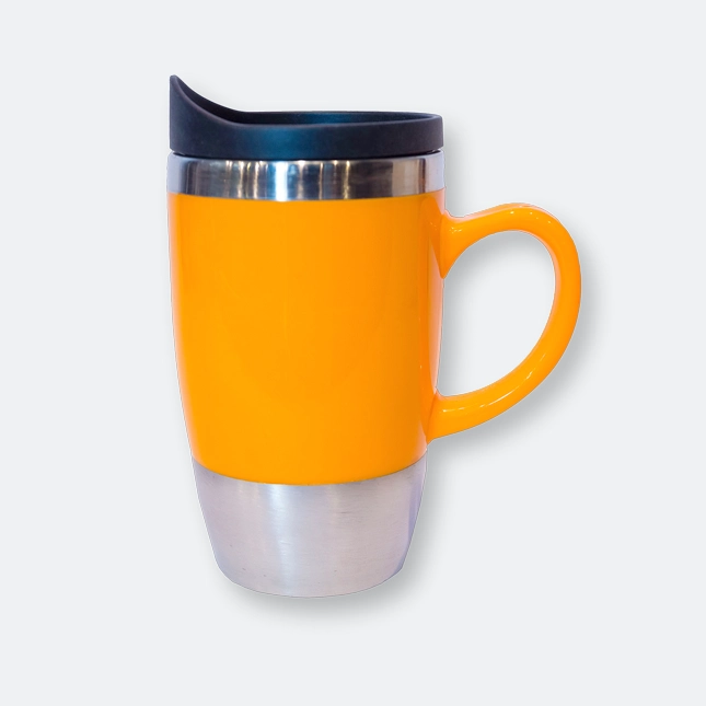 GMG1005_Alp_Stainless_Steel_Auto_Mug_ORANGE GMG1005 Alp Stainless Steel Auto Mug