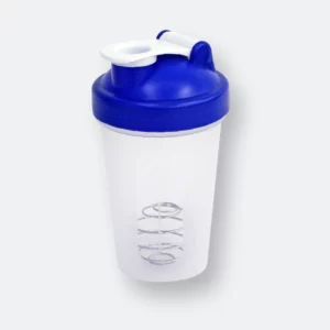 misty pp bottle with shaker in royal blue cap and white body