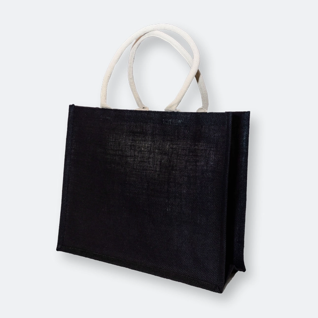 GMG1041 Black Color Jute Bag
