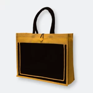 GMG1043 Black Color Jute Bag