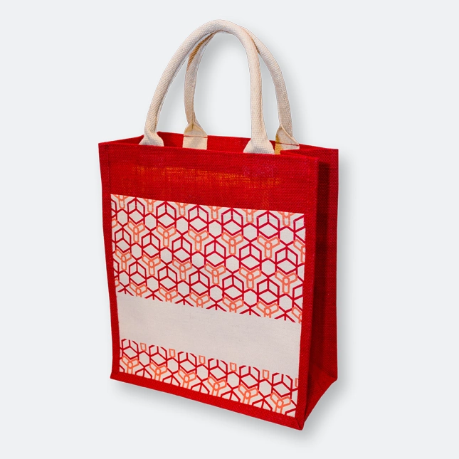 GMG1051_jute_bag_(islamic)_Red GMG1051 Jute Bag (Islamic)