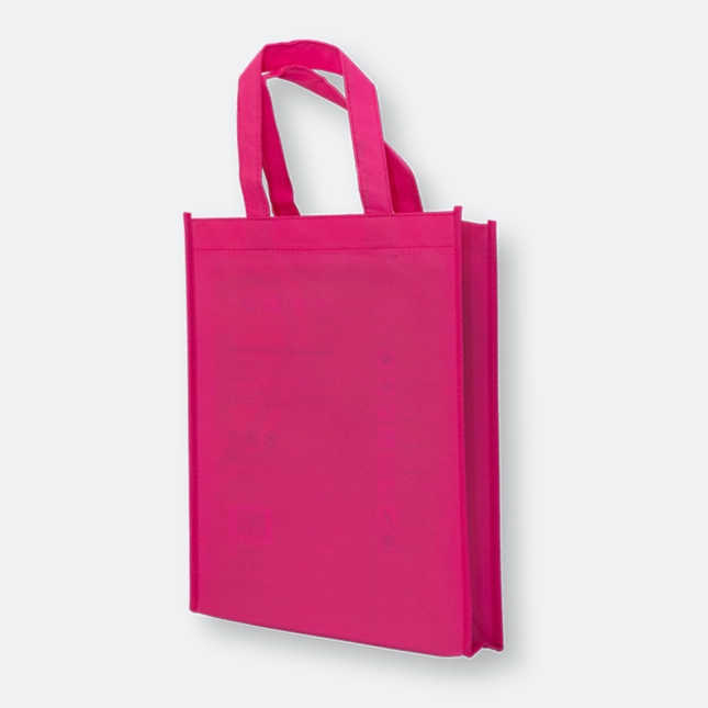 GMG1105_Non-Woven_Bag_A4_Magenta GMG1105 Non-Woven Bag A4 (stitches)