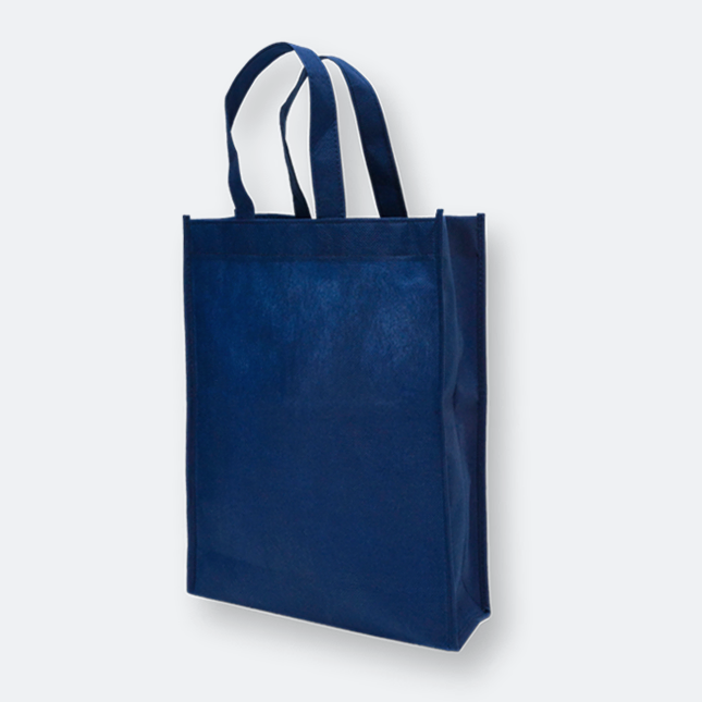 GMG1105_Non-Woven_Bag_A4_Navy GMG1105 Non-Woven Bag A4 (stitches)