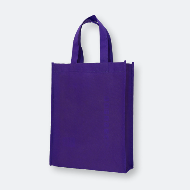 GMG1105_Non-Woven_Bag_A4_Purple GMG1105 Non-Woven Bag A4 (stitches)