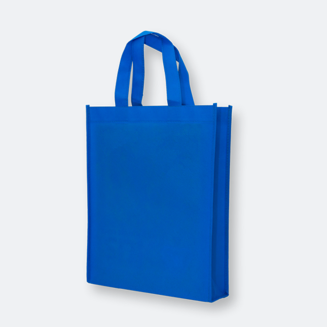 GMG1105_Non-Woven_Bag_A4_Sea Blue GMG1105 Non-Woven Bag A4 (stitches)