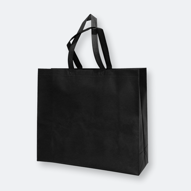 GMG1117_Non_Woven_Bag_A4_(horizontal)_large_Black GMG1117 Non Woven Bag A4 (horizontal) Large