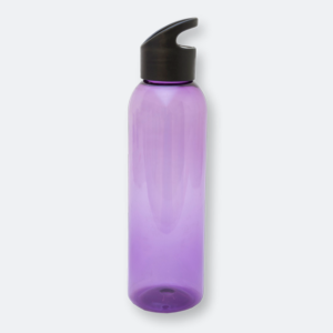 daisy water bottle with curved lid and vibrant color options