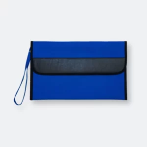 wava seminar folder in blue for professional use