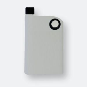 fizzby bottle flat plastic notepad style with corner cap