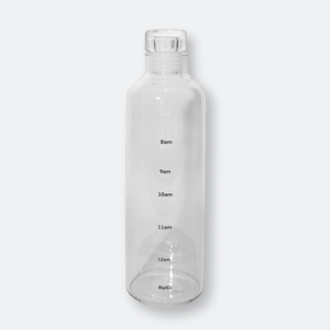ploplo bottle with glass body and 500ml capacity