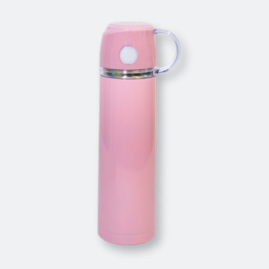tingly flask in pastel colors with stainless steel body