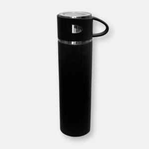 blisto stainless steel flask in matte finish with secure lid