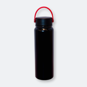 Dizzlo Stainless Steel Bottle in black, beige, and grey with 800ml capacity