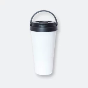 brizzle stainless steel tumbler with carry handle and lid design