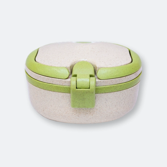 GMG1024 Apricot Wheat Fiber Lunch Box