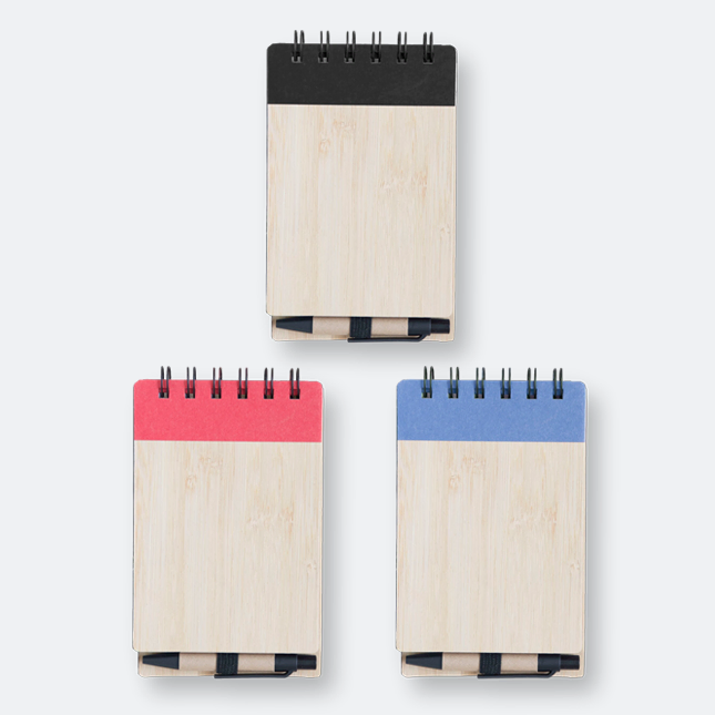 GMG1028_Eco_Notepad_with_Pen_(Bamboo_Cover)_All_Colors GMG1028 Eco Notepad with Pen (Bamboo Cover)
