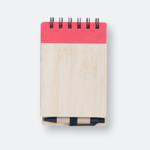 GMG1028 Eco Notepad with Pen (Bamboo Cover)