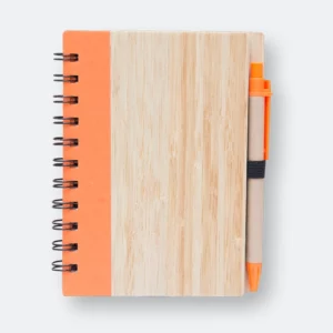 GMG1029 Eco Notebook with Pen (bamboo cover)