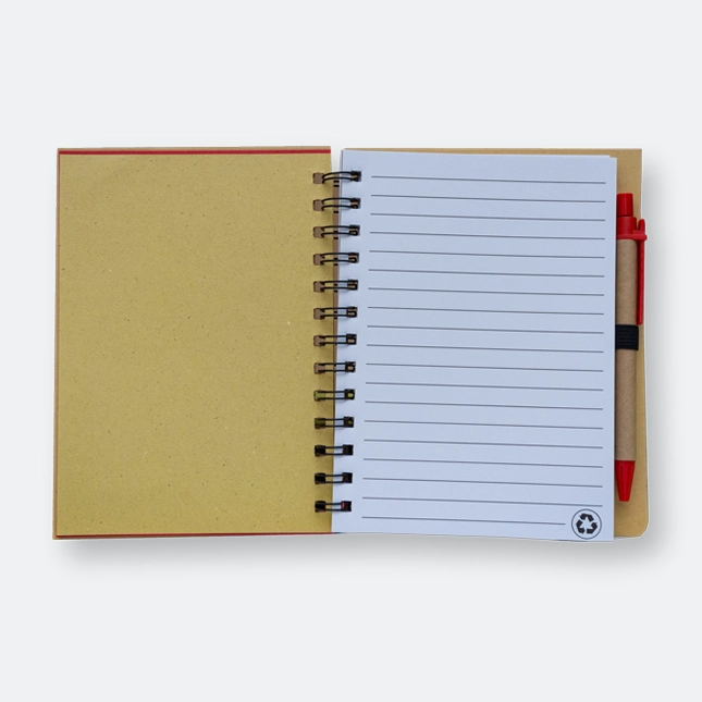 GMG1052_Trunk_Eco_Notepad_with_Pen_Inner_View GMG1052 Trunk Eco Notepad with Pen