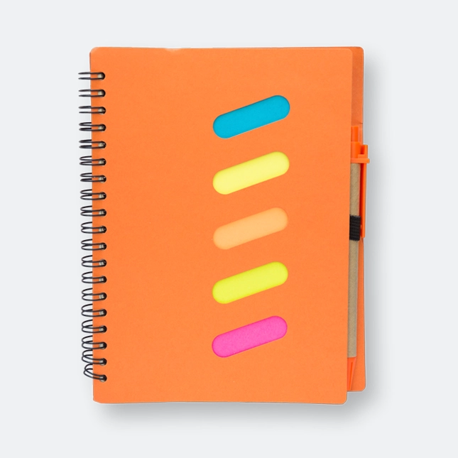 GMG1055 Ring Eco Notepad with Pen