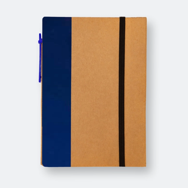 GMG1322_Sero_Eco_Notepad_with_Pen_Blue GMG1322 Sero Eco Notepad with Pen