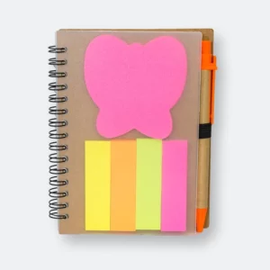 GMG1336 Butterfly Eco Notebook with Pen