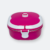 stainless steel lunch box iii in bright magenta color with secure lid design