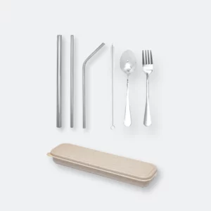 GMG2089 Zwooshy Stainless Steel Straw Set