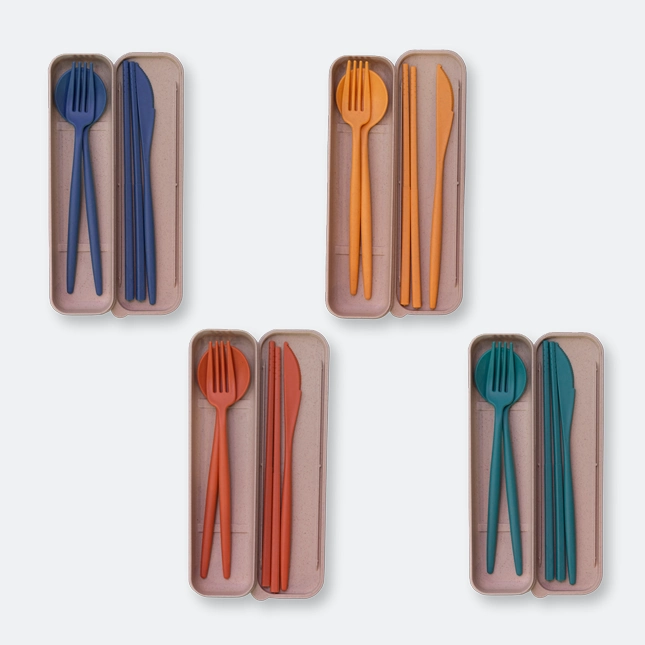 GMG2107 Brizzo Wheat Fiber Cultery Set