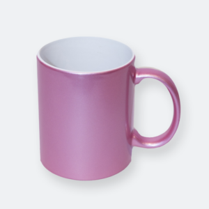 quirzy mug with metallic finish and custom logo potential